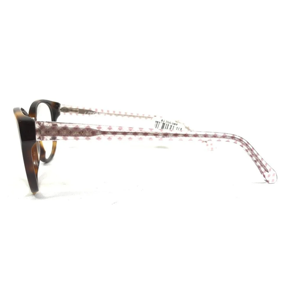 Draper James Eyeglasses Frames DJ5019 215 TORTOISE Pink Clear Square 52-18-140
